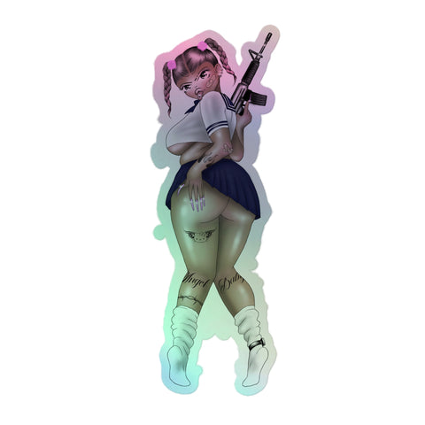 Holographic stickers