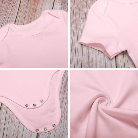 Nutella & Strawberries short sleeve onesie