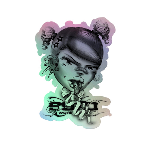Holographic stickers