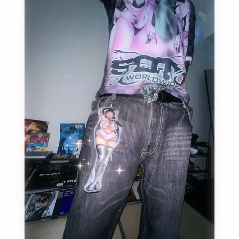 "Silky" Jumbo Plush Keychain