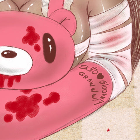 "Plushie_x_Bandages" Poster & Mini-Print