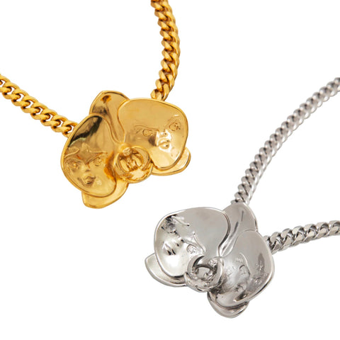 Dichotomy Orchid Necklace