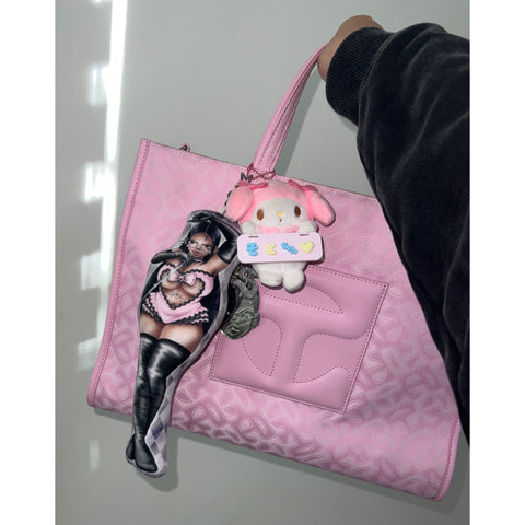 "Silky" Jumbo Plush Keychain