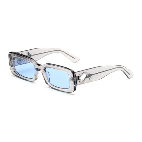 SUNKEN HEART SUNGLASSES - Glacier Blue