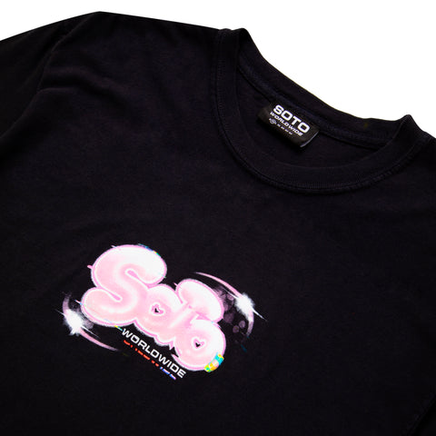 Bubble Glitch Logo T-Shirt