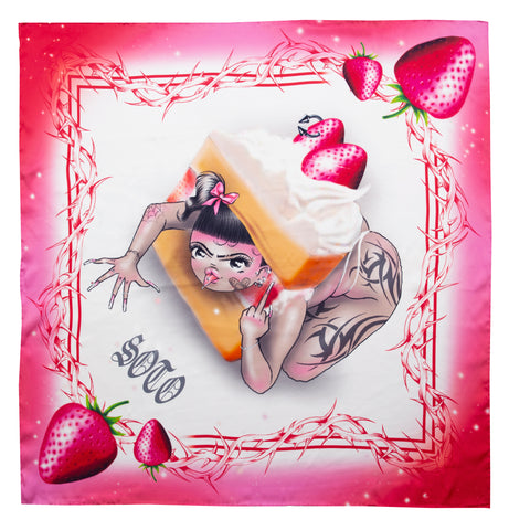 Shortcake Silk Scarf