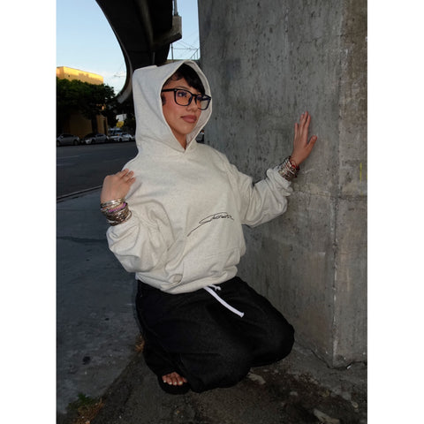 Internal Affairs Heavyweight Hoodie [Oat Gray]