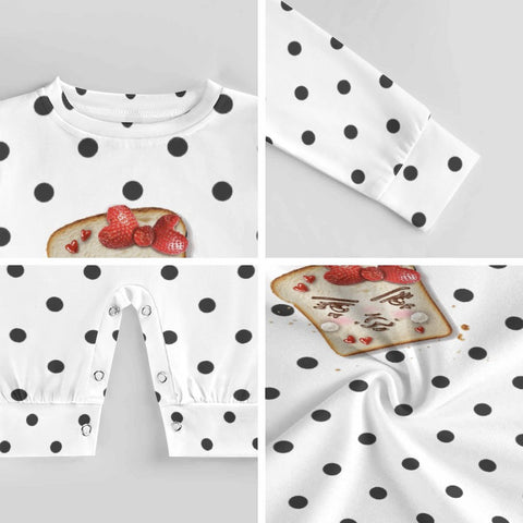 Nutella & Strawberries onesie