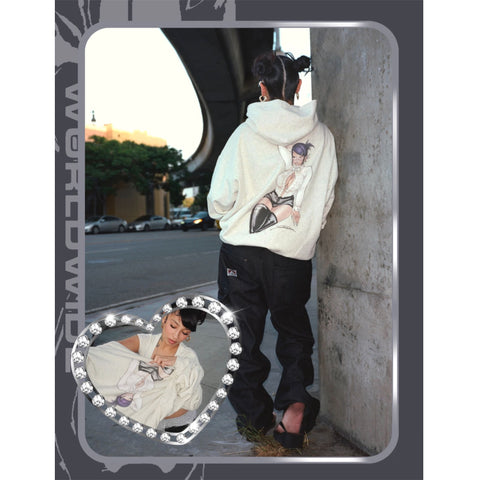 Internal Affairs Heavyweight Hoodie [Oat Gray]