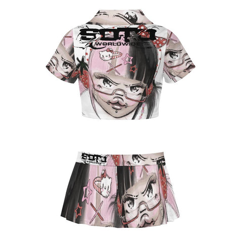 Cheerleader Set for Women(All-Over Printing)