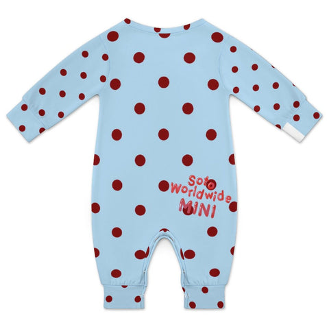 Nutella & Strawberries Blue Romper