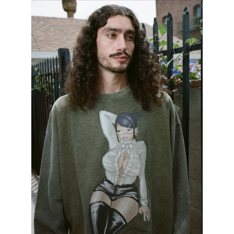 Internal Affairs Waffle Longsleeve [Olive]