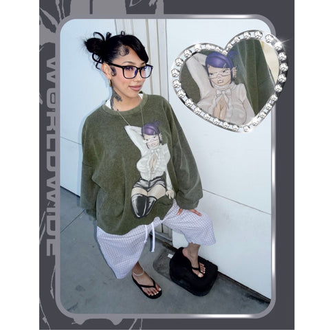 Internal Affairs Waffle Longsleeve [Olive]