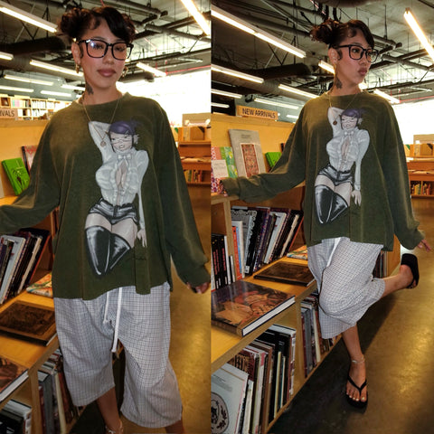 Internal Affairs Waffle Longsleeve [Olive]