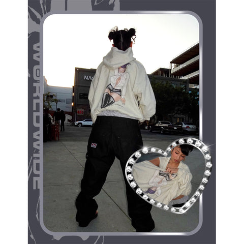 Internal Affairs Heavyweight Hoodie [Oat Gray]