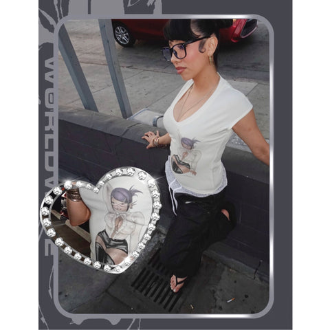 Internal Affairs Fitted Top [White]
