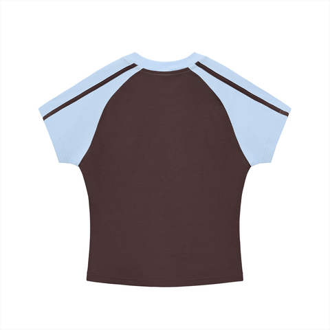 Mirage cropped baby-T