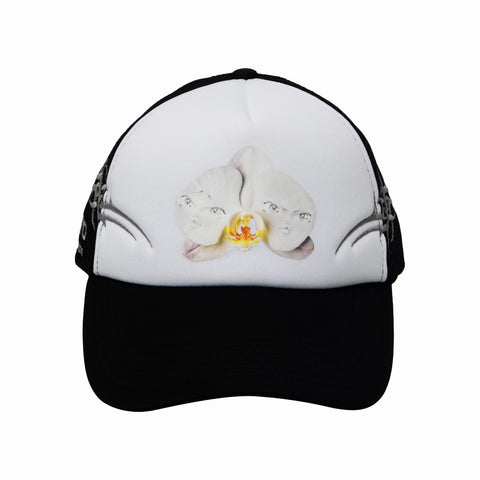 Dichotomy Orchid Trucker Hat