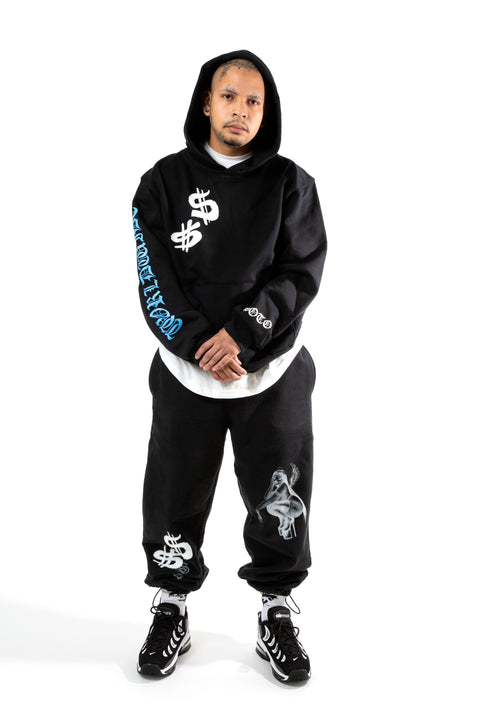 Heaven on Earth Sweatpants - Black