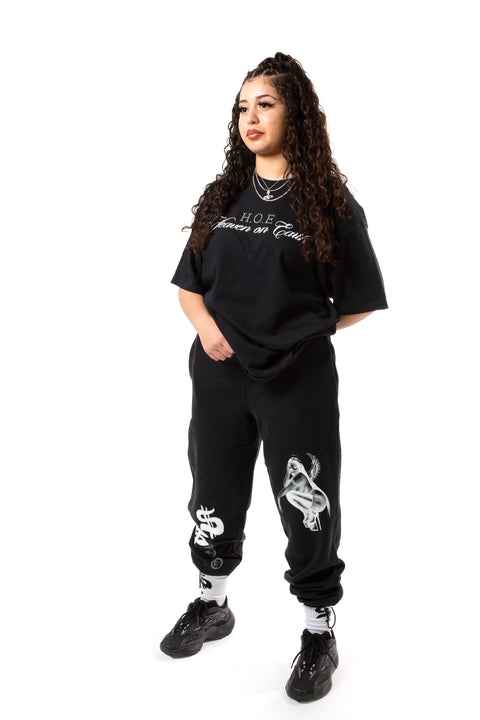 H.O.E. T-Shirt - Black
