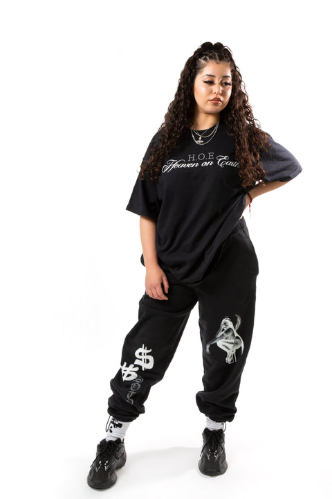 Heaven on Earth Sweatpants - Black