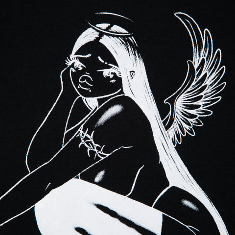 H.O.E Angel T-Shirt - Black
